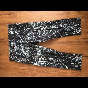 Lululemon Fast & Free Crop Pixel Haze 10